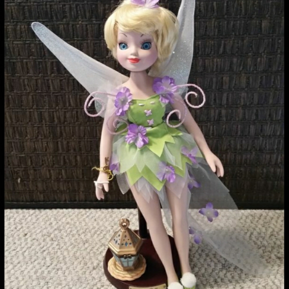 Tinkerbell porcelain keepsake doll